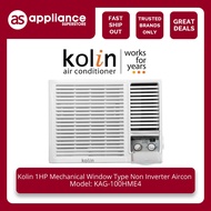 Kolin 1HP Mechanical Window Type Non Inverter Aircon KAG-100HME4