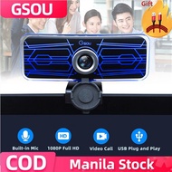 【COD】【Free Usb Cord】【Gsou With LED】Hcman 1080P Full HD Camera Gsou T16S Dustproof and Peepproof Came