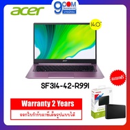 Notebook (โน๊ตบุ๊ค) Acer Swift 3 SF314-42-R991 AMD R7-4700U / 8GB / SSD 512GB / WIN10+Microsoft office 2019 / 2Y