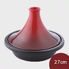 Le Creuset 鑄鐵陶瓷塔吉鍋 27cm 2L 櫻桃紅