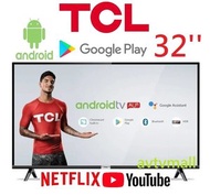TCL - 32"Android LED TV google play 32s (4 行貨保用)智能電視 送 掛牆架+語音搖控