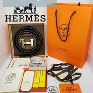 Gesper Ikat Pinggang Sabuk Belt Hermes Premium 100 % Mirror Original
