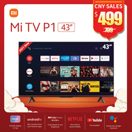 [Bulky] NEW 2021 Xiaomi TV | P1 43 Inch | 4K UHD | Android 10 | Smart TV | Hands-free Google Assistant | Stereo Speakers [Official Warranty]