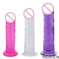 kk Sex shop Soft Real Large Phallus Jelly Penis Long Dick Super Thick Realistic Dildo Suction Cup Dildo  Lesbian Sexto
