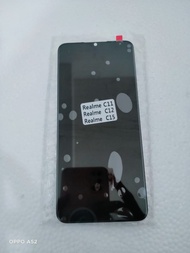 LCD REALME C11 / C12 / C15 / Q2i / NARZO 20 / NARZO 30A / OPPO A15 / A15S /VIVO V3 FULLSET + TOUCHSCREEN BLACK ORIGINAL