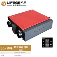 【樂奇】HRV-250GD2 變頻全熱交換機(數位液晶控制-220V)