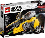 【新品推薦】LEGO 75281 樂高積木玩具 星球大戰 安納金的絕地戰機