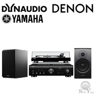 DENON PMA-800NE+Dynaudio New EMIT 20 書架喇叭+YAMAHA TT-N503黑膠唱盤