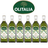 【Olitalia奧利塔】超值特級初榨橄欖油禮盒組(1000ml x 6瓶)