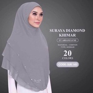Tudung Sarung Khimar Suraya Diamond Inspired Ariani Luxe