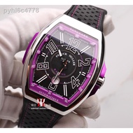❍[UNPROFOR] Franck Muller VANGUARD stainless steel purple plate mechanical male watch V45