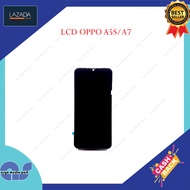 LCD OPPO A7 / A5S / A12 2020 / A11K / REALME 3 FULLSET + TOUCHSCREEN BLACK ORIGINAL