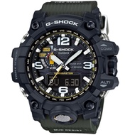 CASIO 卡西歐 G-SHOCK MUDMASTER極限大陸電波太陽能錶(GWG-1000-1A3)綠