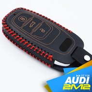 【2M2】Audi A1 A3 A4 A5 A6 A7 A8 奧迪汽車晶片鑰匙皮套 智能智慧型鑰匙