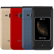 MTO M18 Plus 4G雙卡雙待親情定位老人折疊智慧型手機