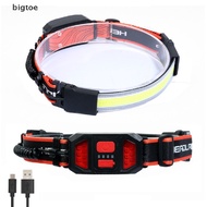 [bigtoe] 80000 LM Headlights Outdoor LED Headlight USB Rechargeable Camping Head Lamp [new]