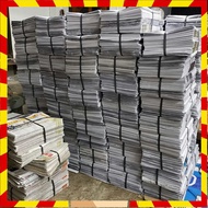 หนังสือพิมพ์เก่า กระดาษไม่หนาเกินไป ยังไม่ผ่านการใช้งาน 10กิโลกรัม ใช้ห่อของ ผัก ผลไม้ ใช้ได้อเนกประสงค์ จัดไวทั่วไทย