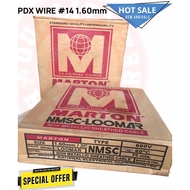 PDX wire double  75meters per box size #14 #12 #10 | 1.6mm 2.0mm 2.6mm | Wholesale