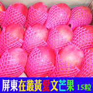 ✿仲菁✿屏東枋山-愛文芒果-15粒/10台斤/箱-免運費