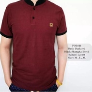 Ep6 Tasigi Shirt Polo Shirt Men Collar Sanghai Pink / Men's Collar Shirts / Men's Polo Shirts All Color Variants