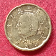 koin Belgia 20 Euro Cent - Albert II 2009-2013