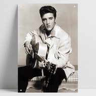 Famous Singer Elvis Presley Poster Tin Painting Tin Sign Metal Sign Bar Pub Home Wall Decoration Vintage Metal Poster Mural Wall Hanging Wall Stickers V130 AZYU