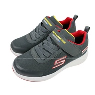 (BZ) SKECHERS 男童鞋 DYNAMIC TREAD 防水鞋 運動鞋 魔鬼氈403661LCHAR灰紅【陽光樂活】