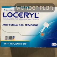 Loceryl Nail Lacquer 5% 2.5 ml 30 nail files exp 3/2023