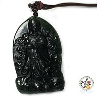 【十方佛教文物】天上媽祖 七彩玉 中國結項鍊(平安財運順利)