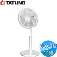 TATUNG大同 14吋 10段速微電腦遙控ECO溫控DC直流電風扇 TF-L14DN