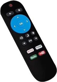 AIDITIYMI Replace IR Remote Control fit for ONN Roku TV 70 65 60 58 55 50 43 40 32 24 inch Class 4K HD UHD LED Smart Roku TV 100012590 100005396 100012589 100012584 100012588 100012585 100012587