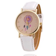 ✸✿﹍Uniheart Geneva leather Wrist Watch Dream catcher Watch