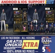 Jual akun ff•senjata old sultan•aman 1001% bergaransi