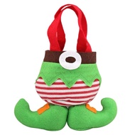 Christmas Gift Bag Santa Elf Pants Christmas Bag Wedding Bag Decorations For Home Candy Packing Presents J5B6