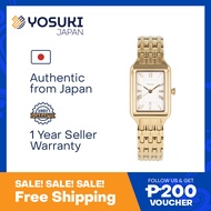 FOSSIL Quartz ES5220 RAQUEL Date Elegant White Gold Wrist Watch For Woman from YOSUKI JAPAN / ES5220 (  ES5220   ES5 ES52   )