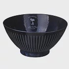 金正陶器 史奴比 質感深藍陶瓷餐碗1000ml