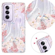 【YOURS】OPPO 全系列 彩鑽防摔手機殼-花享(Reno5Pro/Reno4Z/realmeV5/X3/X50Pro/X7Pro/Reno2Z)