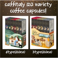 Caffitaly 120 Variety Coffee Capsules
