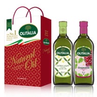 Olitalia奧利塔精緻橄欖油+葡萄籽油禮盒組(1000mlx2瓶)