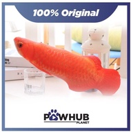 Red Arowana Catnips Fish Cushion
