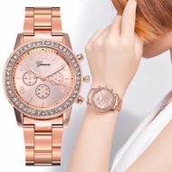 ►COD Geneva gold/stainless wrist watch