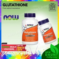 NEW [OriUSA][ReadyMY] Now Foods Glutathione 500mg 250mg Master Antioxidant Alpha lipoic acid free radical