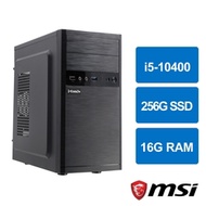 微星H510平台[斬龍騎士]i5-10400/16G/256G_SSD