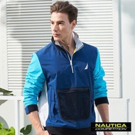 【NAUTICA】COMPETITION色塊拼接衝鋒衣(藍色)