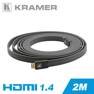KRAMER HDMI1.4 高畫質影音扁線 (2M) 含乙太網路