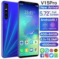 【Terbaru 2021 】 V15pro Handphone Android RAM 8GB ROM 256GB 5.8-Inch MTK6889 Jaringan 4G Unlock Sidik Jari Game Ponsel Hp Murah Dibawah 1 Juta Hp Android Termurah PUBG