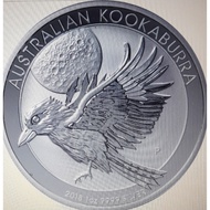 2018 1 oz Silver Australian Kookaburra Coin Perth Mint.