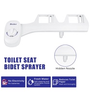 [LWF HOT]✥ Non Electric Toilet Seat Bidet Attachment Toilet Bidet Self Cleaning NozzleWater Bidet Sprayer Mechanical Washing