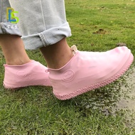 New Waterproof silicone shoe cover children's rain shoe cover silicone rubber shoe cover rain shoe cover rain proof thickened non slip travel rain boots shoe cover