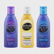 Shampoo-Treatment Selsun Blue Scalp Dermatitis Anti-Dandruff Seborrheic Itching Flaking